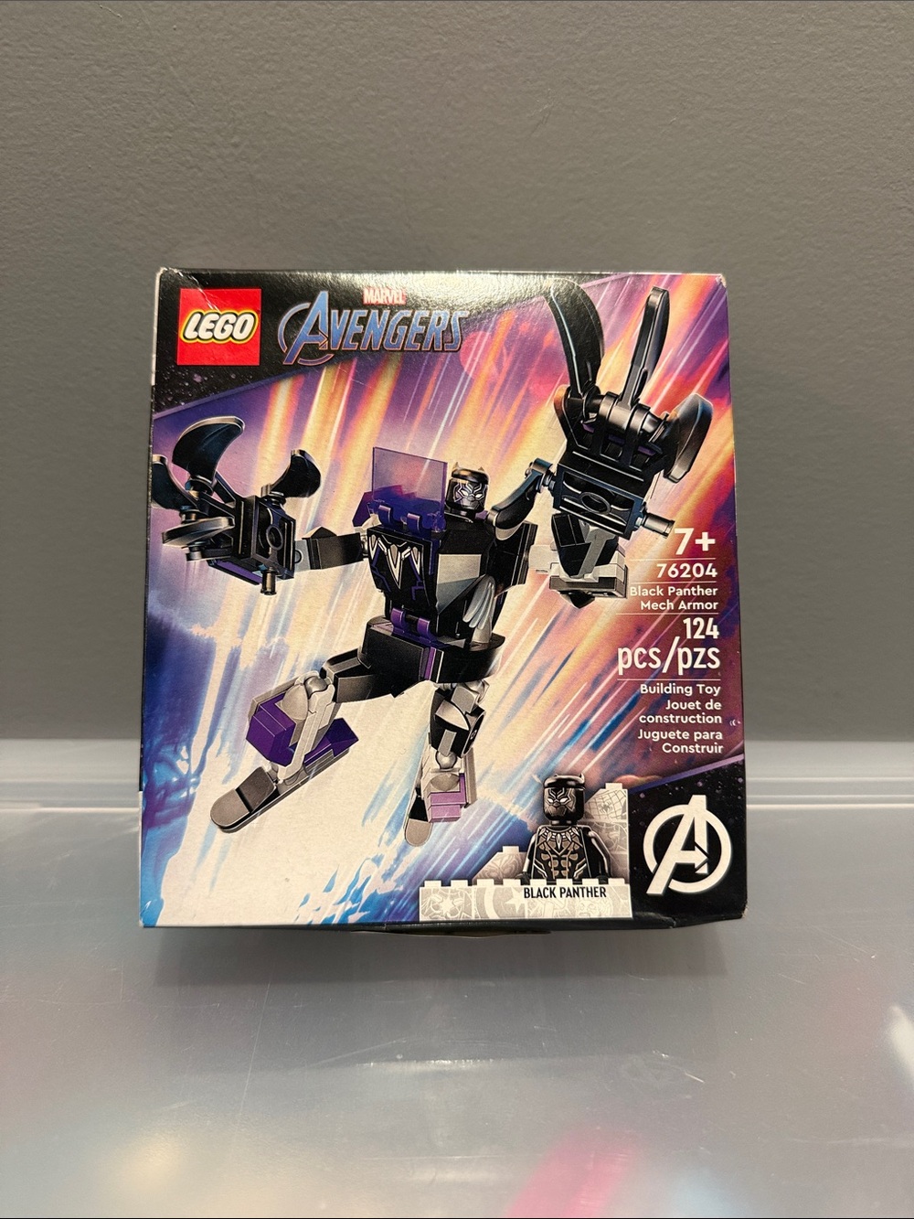 LEGO Avengers Black Panther Mech Armor - Black & Purple 76204